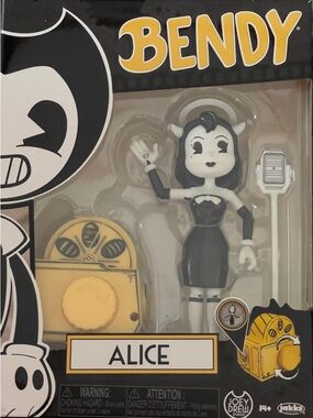 Bendy Alice Vinyl Figure - Black & White